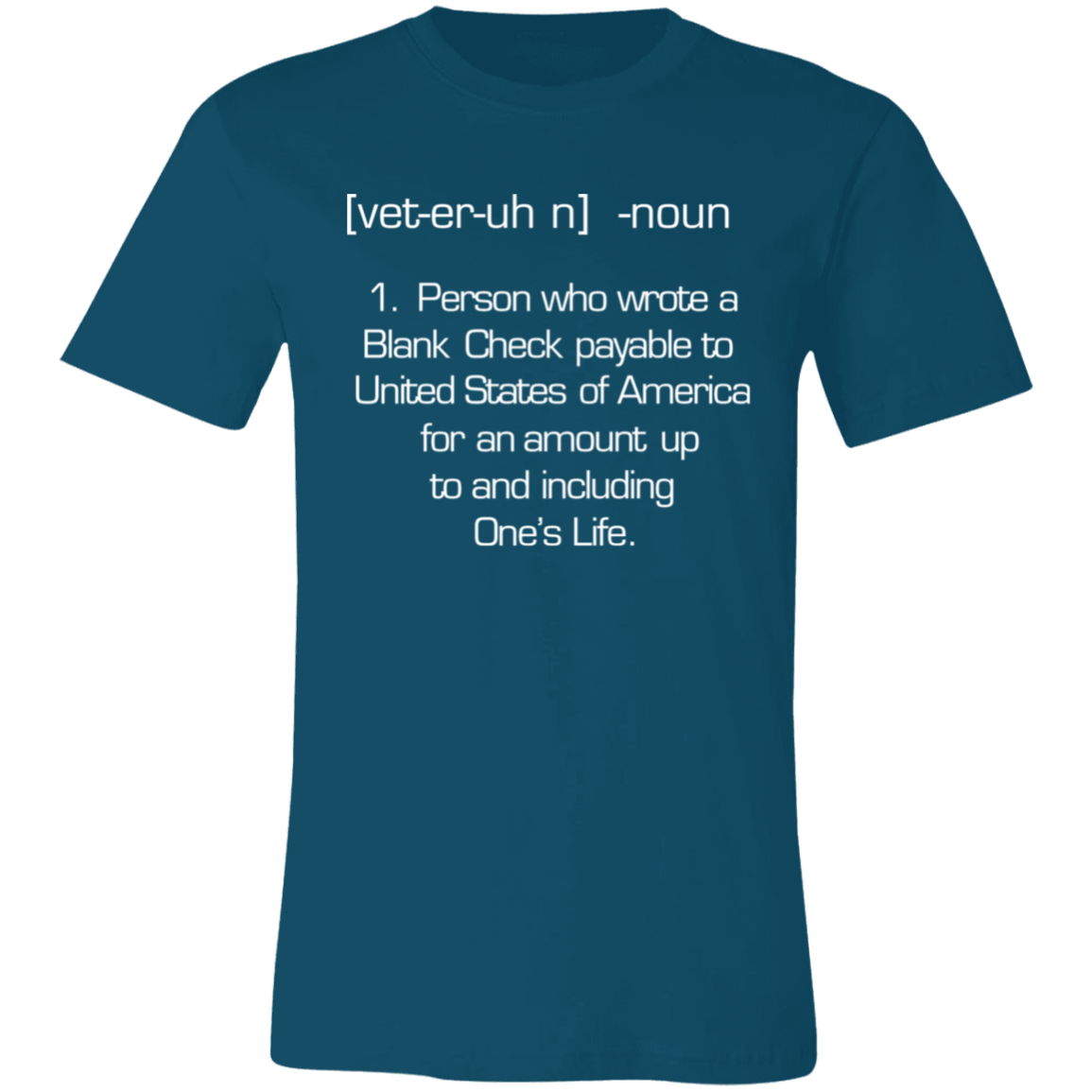 Short-Sleeve T-Shirt- Veteran