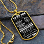 To My Son- Never Forget This Old Lion Have Your Back- Love, Dad
