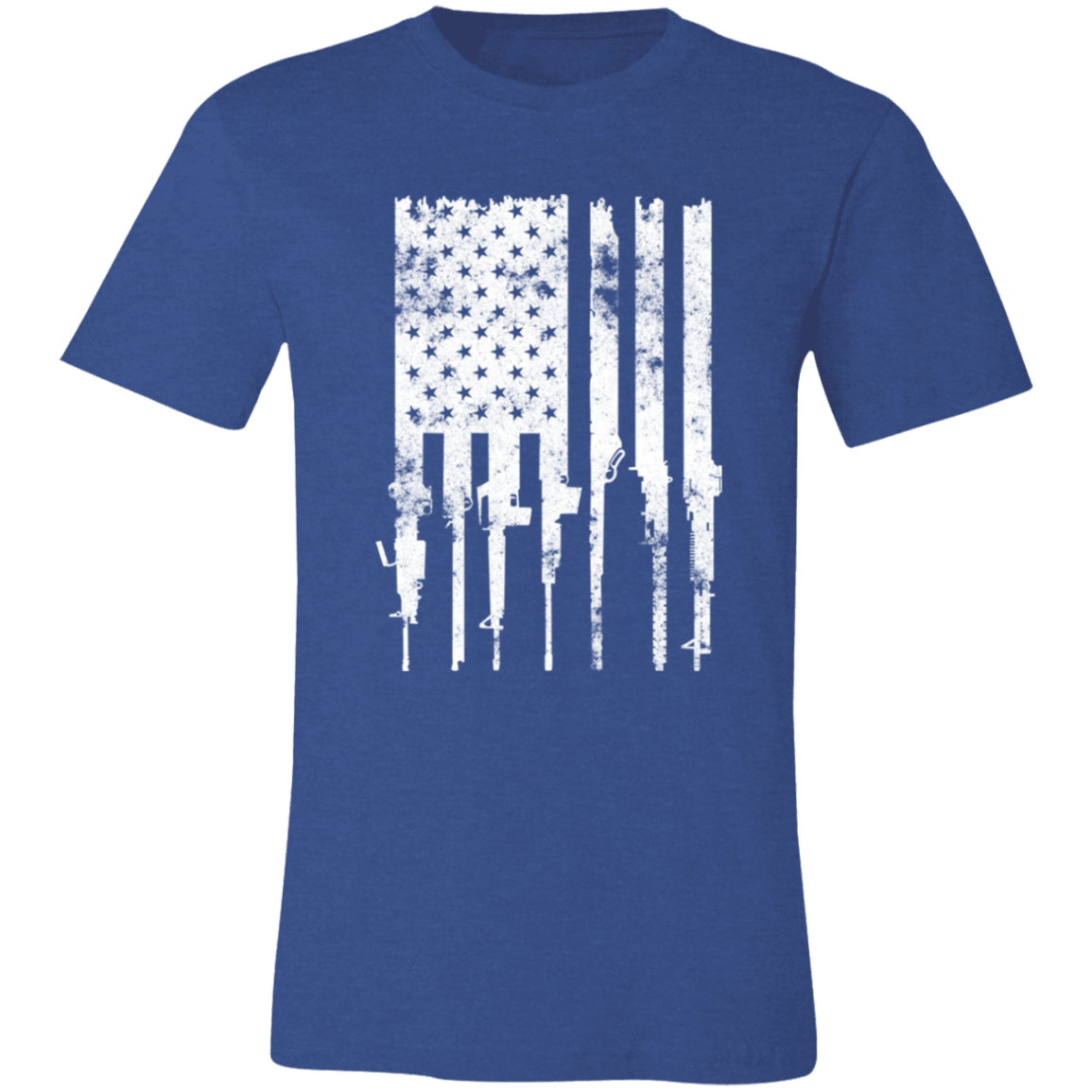 Short-Sleeve T-Shirt - Gun Flag