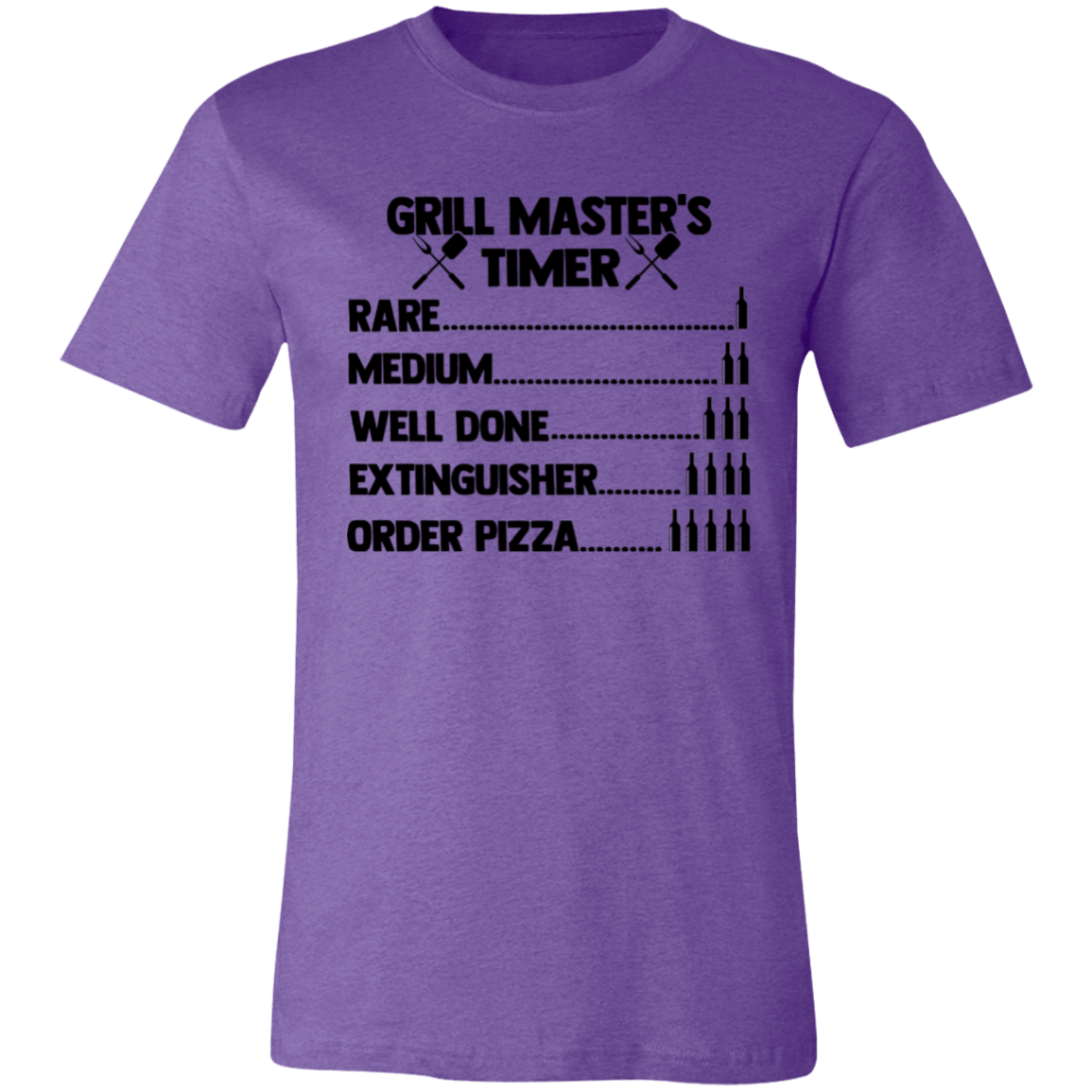 Short-Sleeve T-Shirt- Grill Masters Timer