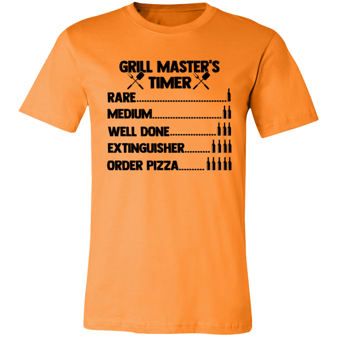 Short-Sleeve T-Shirt- Grill Masters Timer