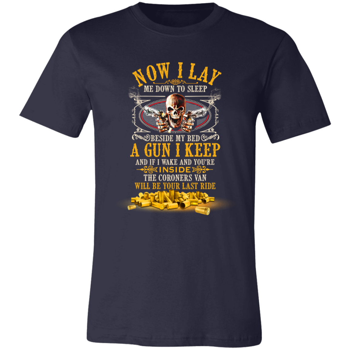 Short-Sleeve T-Shirt- NOW I LAY DOWN