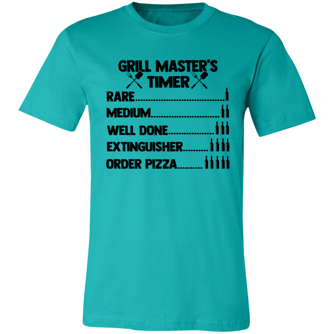 Short-Sleeve T-Shirt- Grill Masters Timer