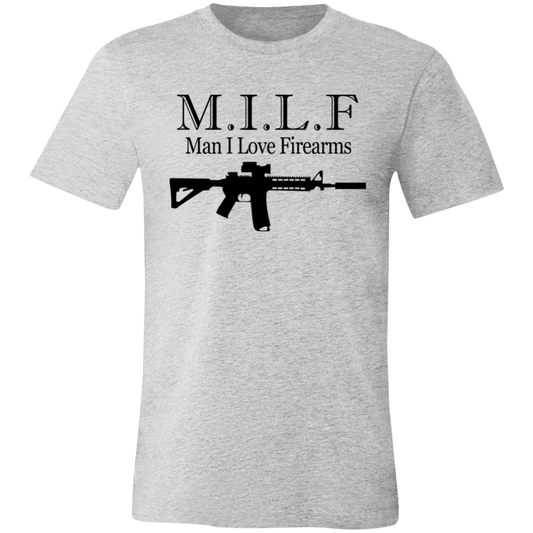 Short-Sleeve T-Shirt- I Love Firearms