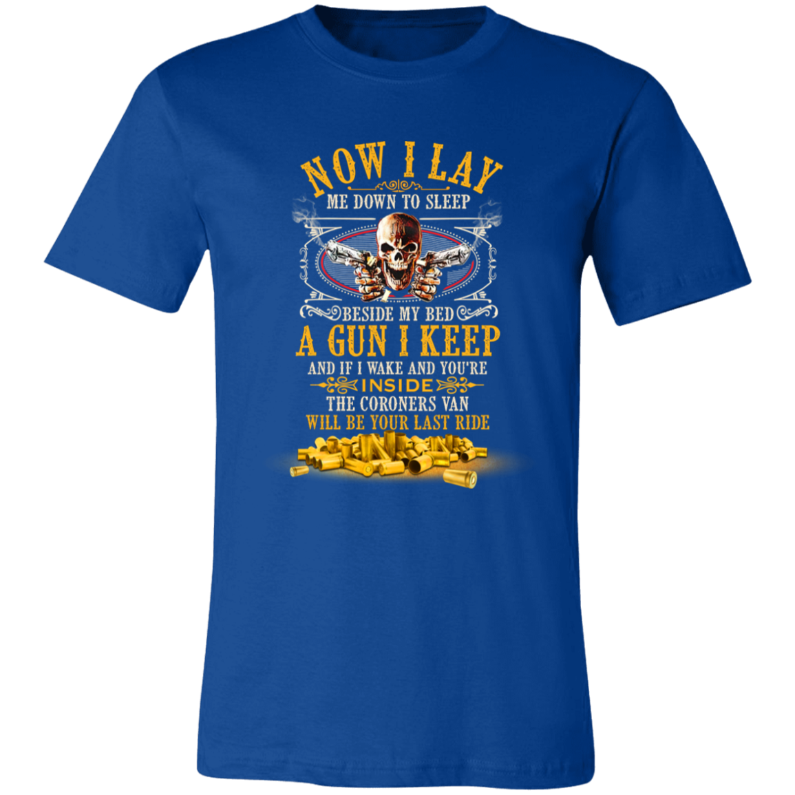 Short-Sleeve T-Shirt- NOW I LAY DOWN