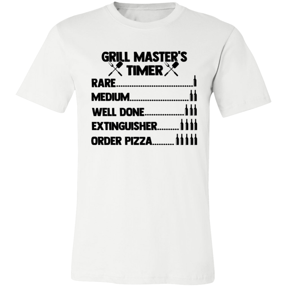 Short-Sleeve T-Shirt- Grill Masters Timer