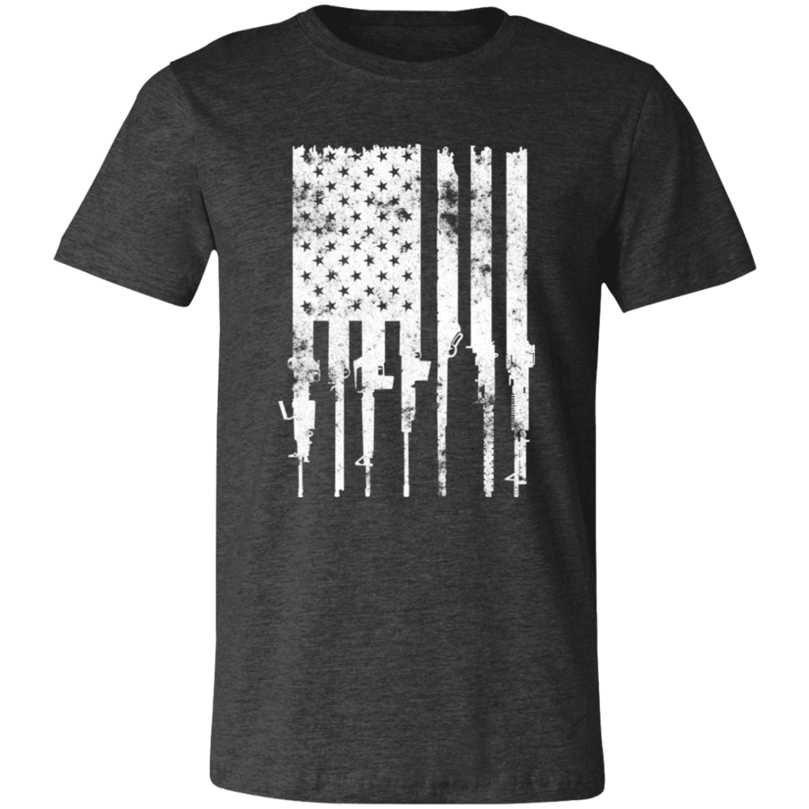 Short-Sleeve T-Shirt - Gun Flag