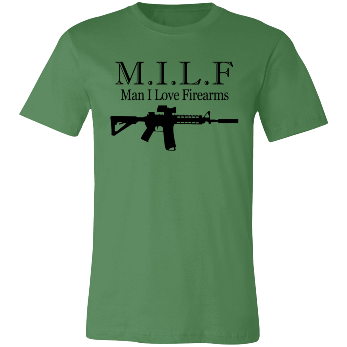 Short-Sleeve T-Shirt- I Love Firearms