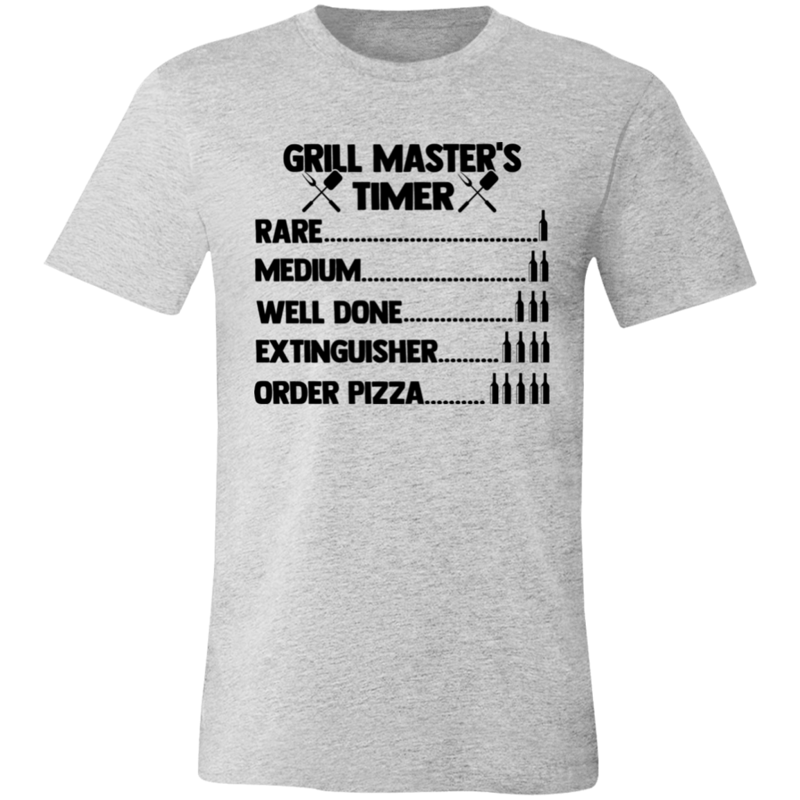 Short-Sleeve T-Shirt- Grill Masters Timer