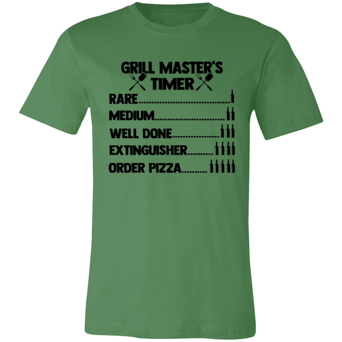 Short-Sleeve T-Shirt- Grill Masters Timer