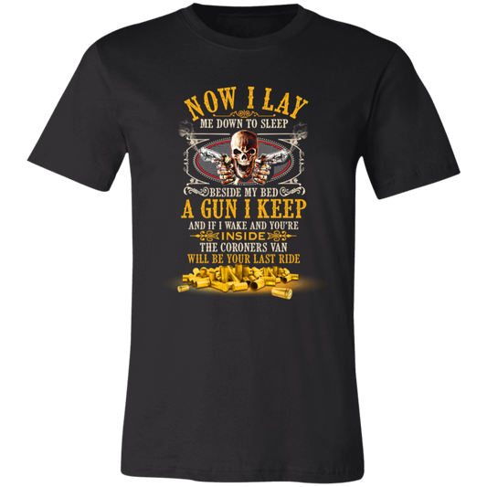 Short-Sleeve T-Shirt- NOW I LAY DOWN