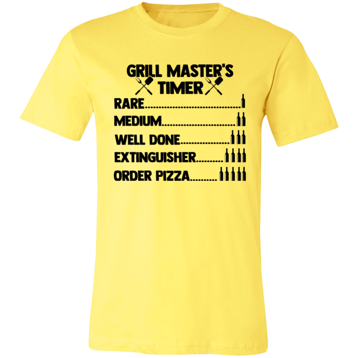 Short-Sleeve T-Shirt- Grill Masters Timer