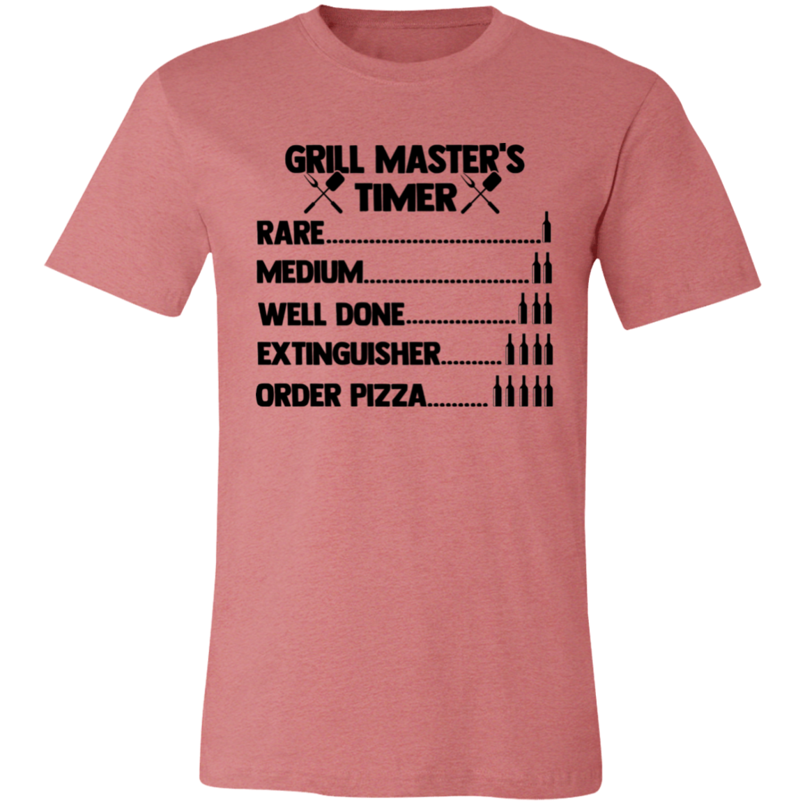 Short-Sleeve T-Shirt- Grill Masters Timer