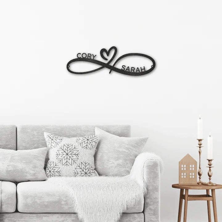 Infinity Monogram - Personalized Names