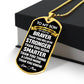 TO MY SON- Gold Ribbon Braver Than You Believe