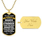 TO MY SON- Gold Ribbon Braver Than You Believe